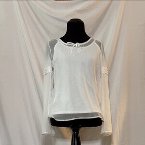 Women’s dressy white blouse